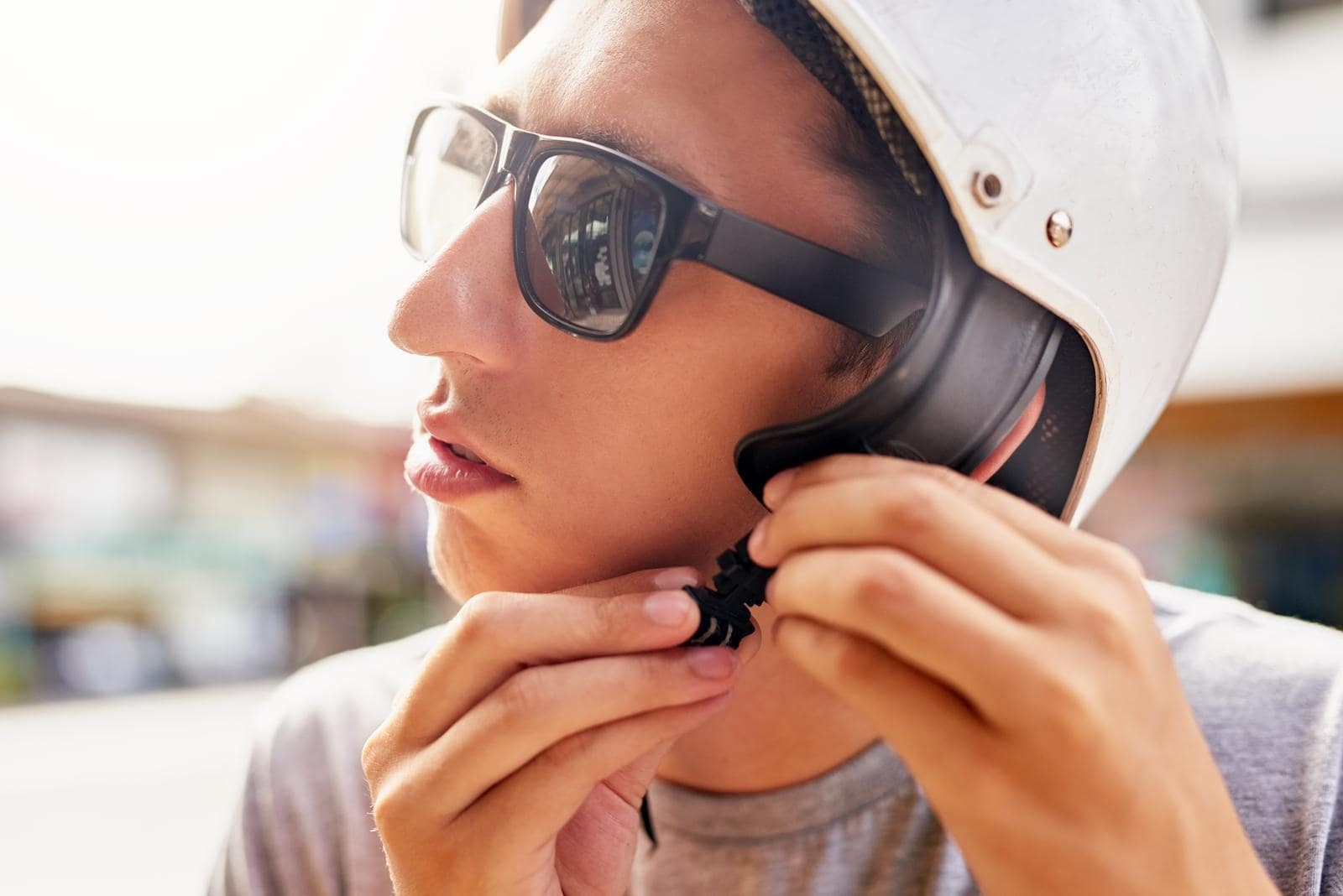 casque de moto