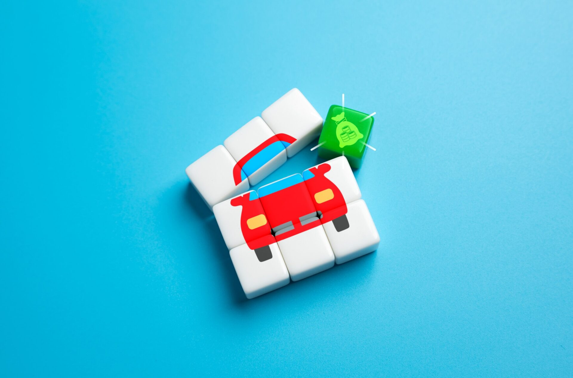 Acompte pour l'achat d'une voiture. 