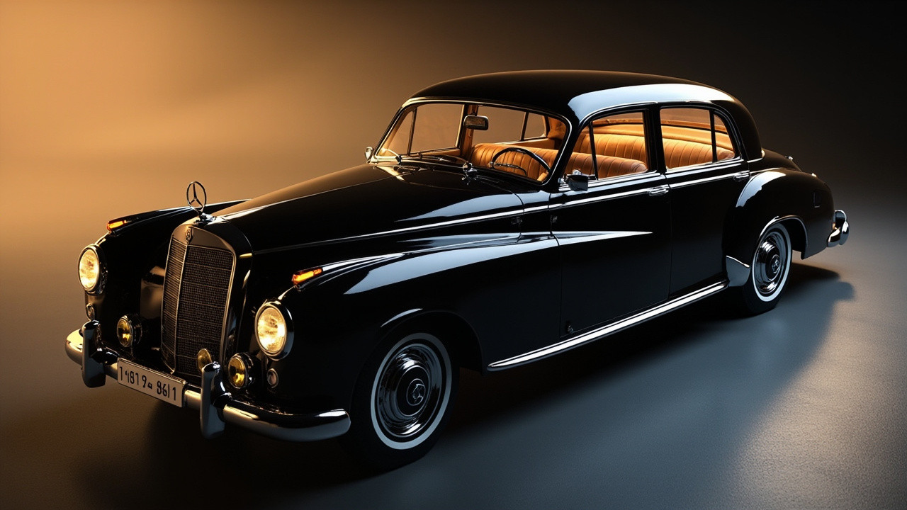 Mercedes Benz W100: Automobile Légende du Luxe