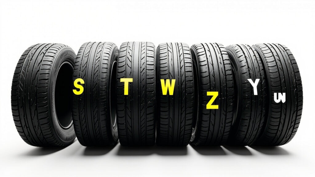 Comprendre l'indice de vitesse des pneus