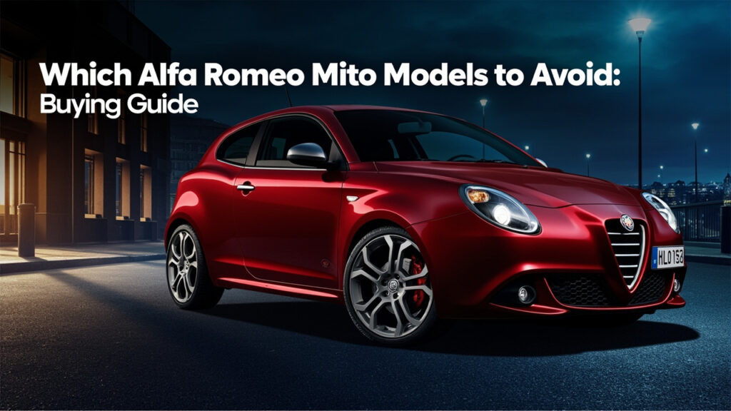Quels modèles d'alfa romeo mito éviter : guide d'achat