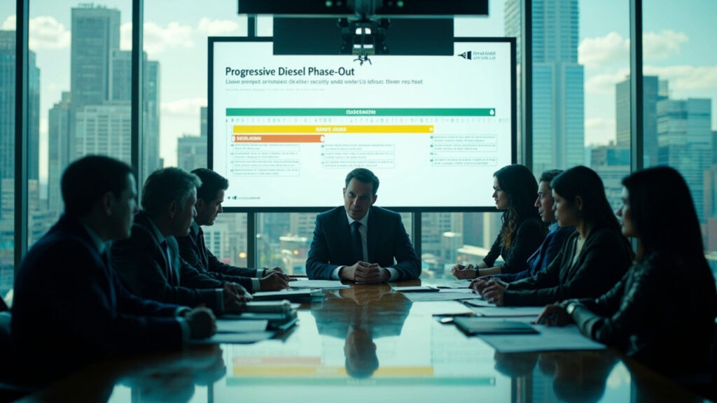 Sortie progressive du diesel : calendrier et enjeux