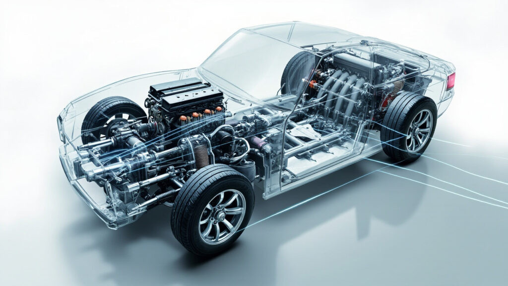 Ce qui constitue une voiture : composants essentiels et fonctionnement